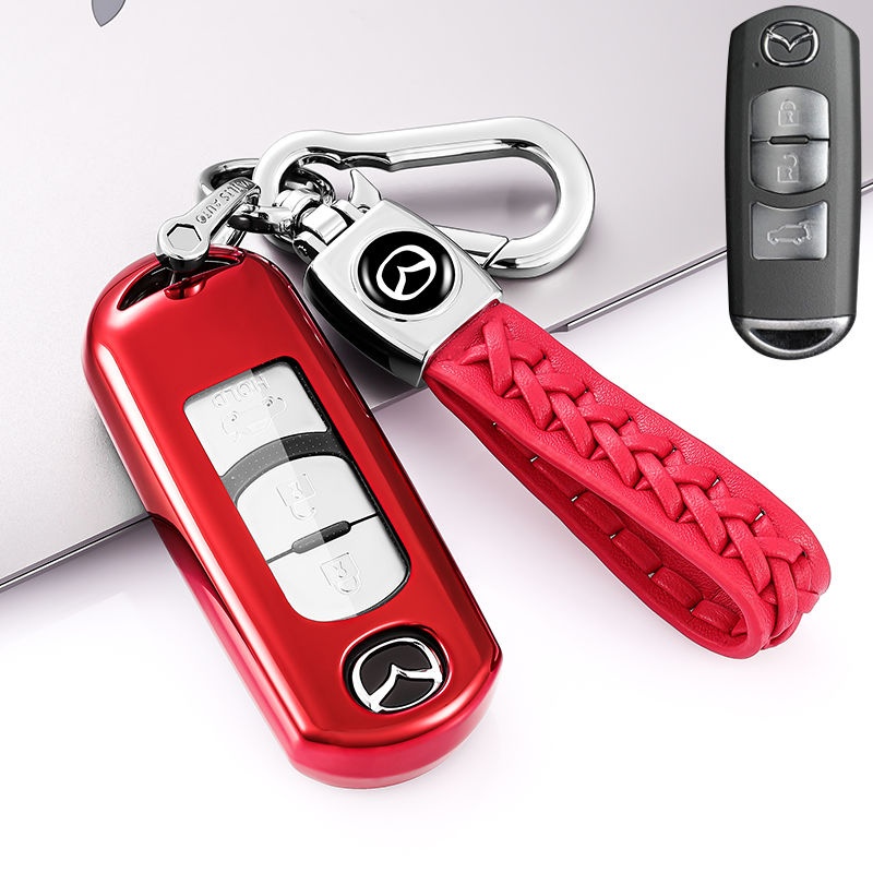 Bộ 3 Vỏ Bảo Vệ Chìa Khóa Xe Hơi Mazda CX5 CX7 Atez Cao Cấp
