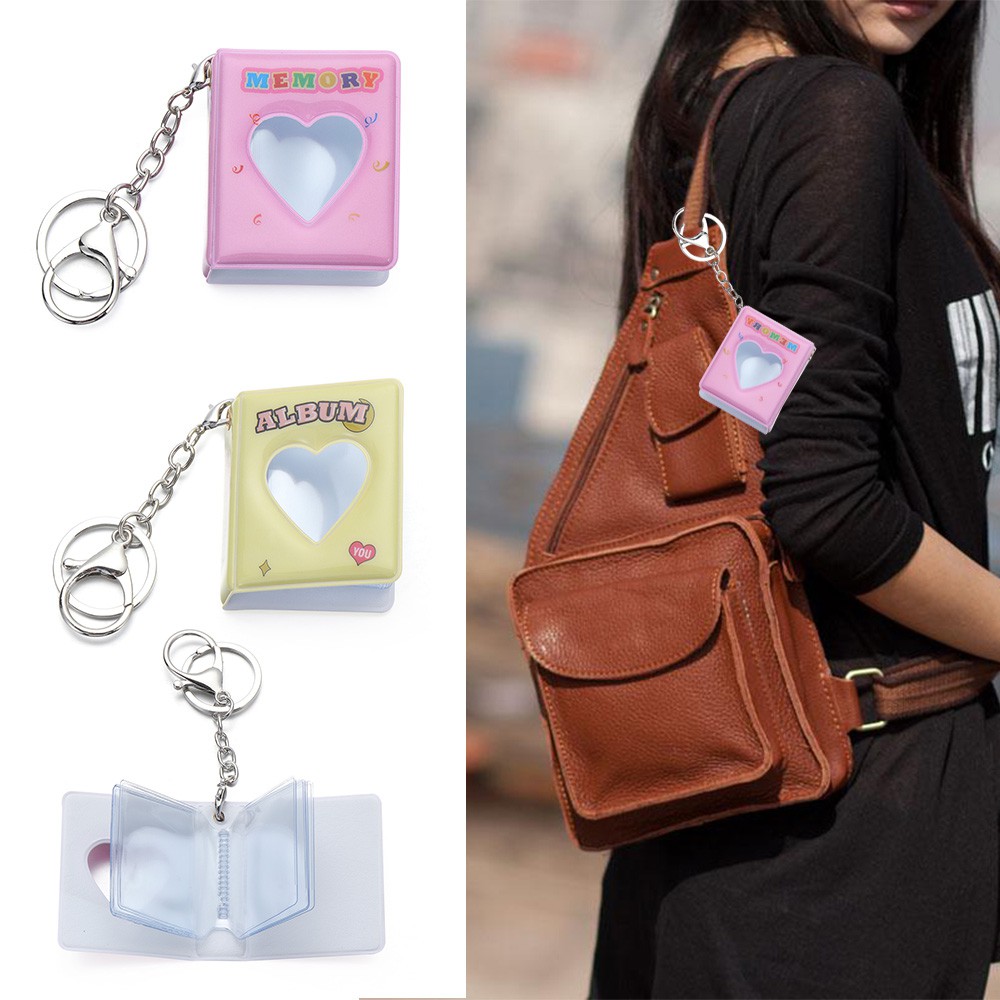 Móc Chìa Khóa Mini 16 Màu Sắc Kích Thước 1 Inch Có Móc Khóa Tiện Dụng