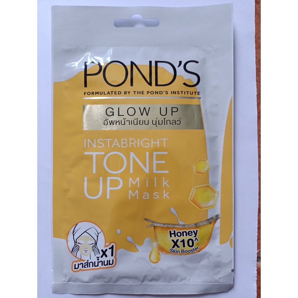 COMBO 5 Gói Mặt nạ POND'S nâng tone dưỡng trắng và tinh chất ngăn ngừa lão hóa Pond's Serum Mask 25g/ Gói