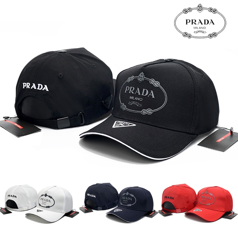Nón Lưỡi Trai Prada Có Thể Điều Chỉnh Kích Cỡ Thời Trang Mùa Hè Dành Cho Nam Và
