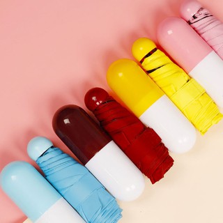 Ô che mưa nắng hình viên thuốc