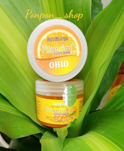 Gel lột mụn OHIO vitamin C cam