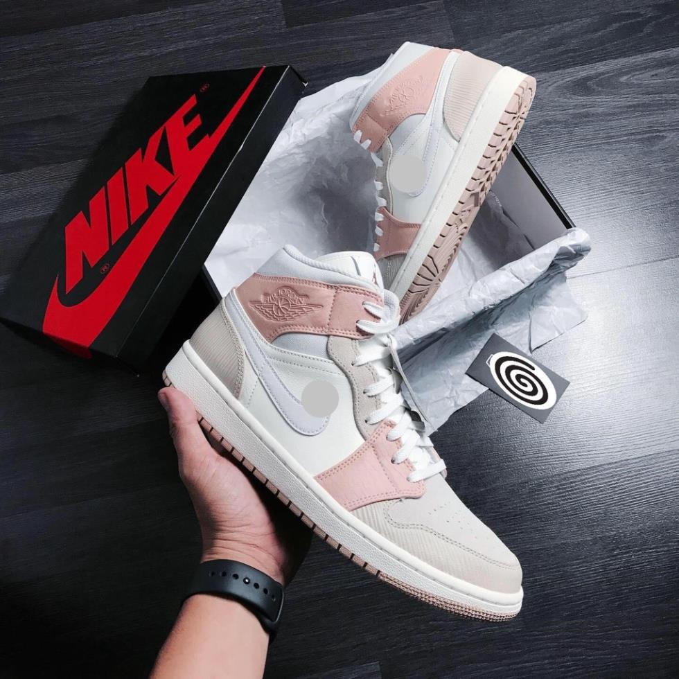 Giày air jordan milan màu hồng phấn , Giày thể thao jordan milan cao cổ màu hồng đất nam nữ mới nhất 2021 | BigBuy360 - bigbuy360.vn