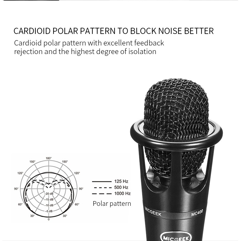 Microphone cao cấp chính hãng Micgeek MC400 -dc2106