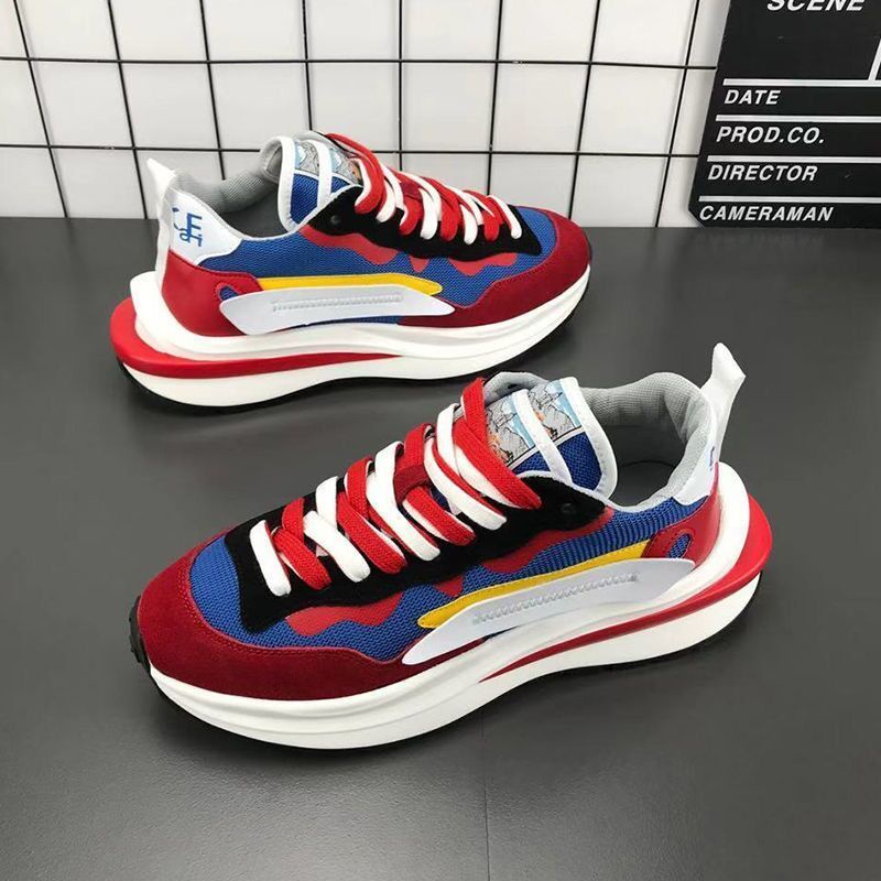 Hàng Có Sẵn Giày Thể Thao Đế Dày Phối Lưới Phong Cách Mới Cho Nữ