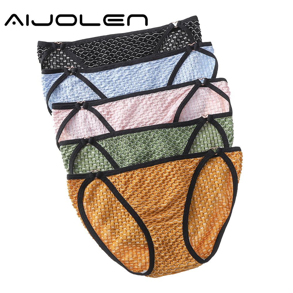 Quần Lót Aijolen Từ Cotton Không Đường May Quyến Rũ Cho Nữ