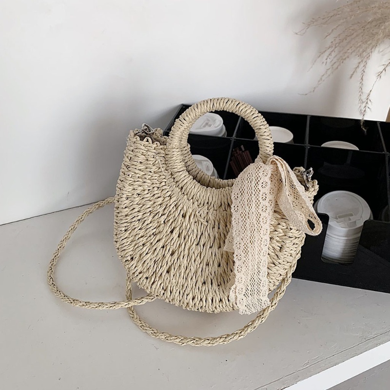 Túi Xách Đan Rơm Thời Trang Hè Cho Nữ