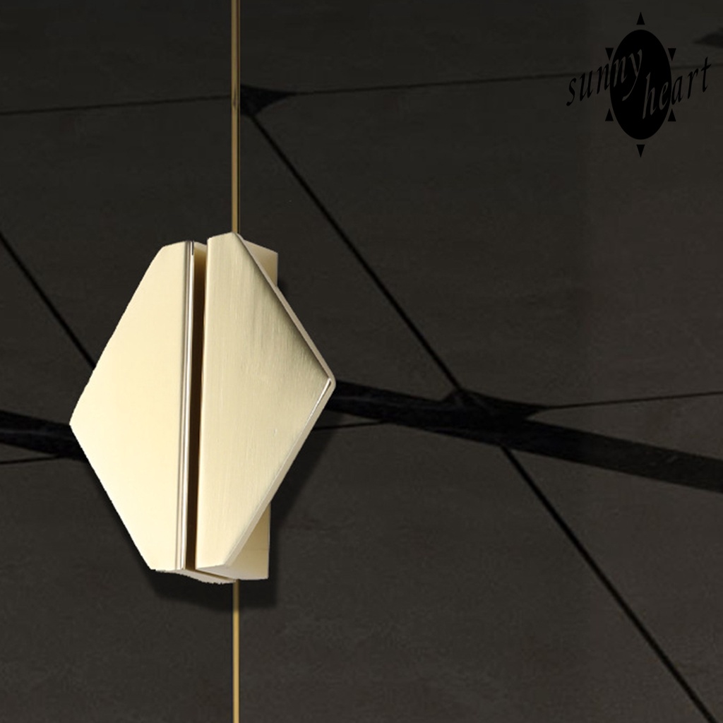 Tay Nắm Ngăn Kéo Tủ Bằng Đồng Thau Hình Bán Nguyệt Tinh Xảo Phong Cách Hiện Đại Cho Nhà Bếp