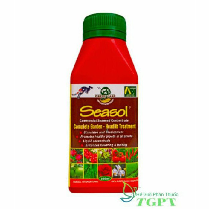Phân Tảo Biển SEASOL - Phân Bón Lá SEASOL - Tốt Rễ - Đẻ Nhánh - 250ml