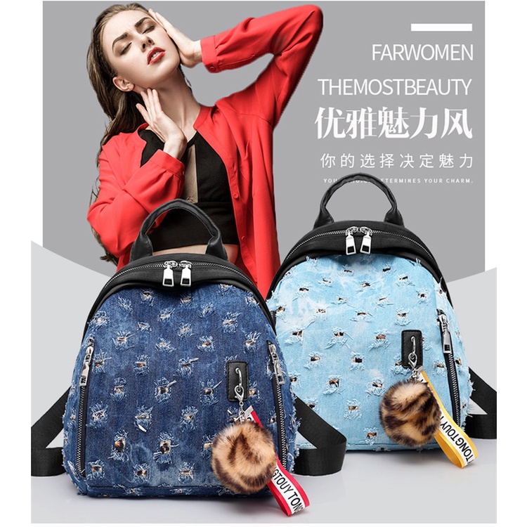 Ba Lô Học Sinh Vỏ Sò Thời Trang Hàn