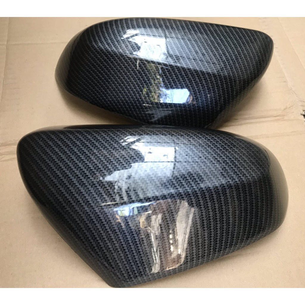 Bộ 2 Ốp Gương Xe Vinfast Fadil 2018 2019 2020 2021 Mẫu Carbon thể thao cao cấp