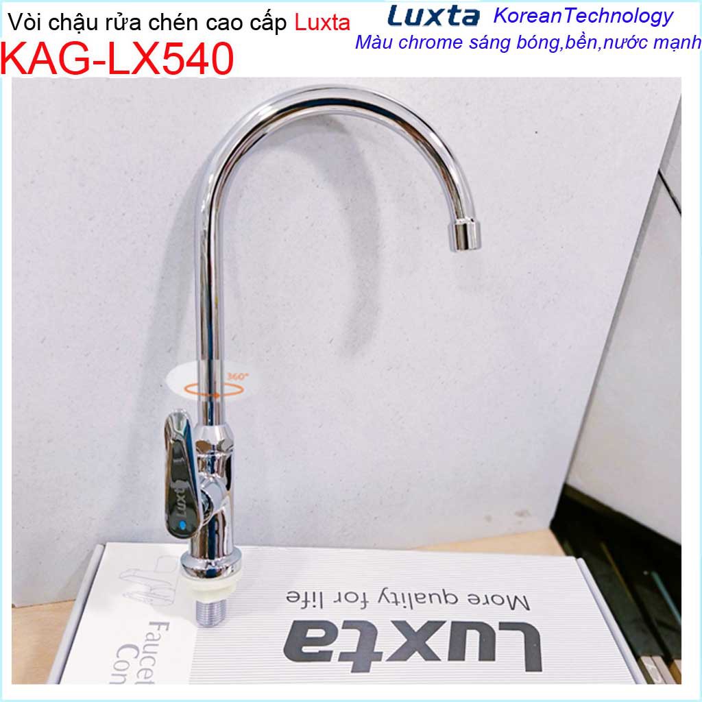 Vòi bếp lạnh Luxta, Vòi chậu rửa chén bát lạnh KAG-LX540