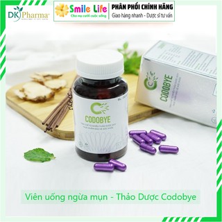 SMILE LIFE | Viên Uống Ngừa Mụn CODOBYE ® 60v - Thảo Dược Quý