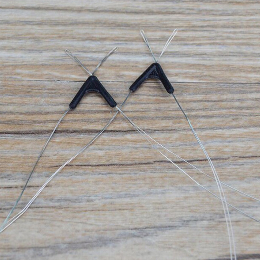 50pcs New Hot swivel space bean tying tool fishing line space bifurcation