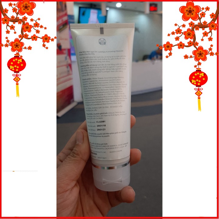 [Mã 1911FMCGSALE giảm 8% đơn 500K] [ Rẻ Vô Địch ] Sữa rửa mặt Lumispa Nuskin - Hàng Chính Hãng Chất lượng | BigBuy360 - bigbuy360.vn