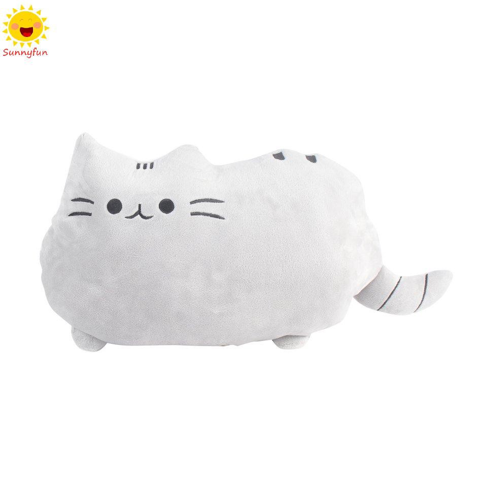 Sfcat Gối Nhồi Bông Hình Mèo Hoạt Hình Đáng Yêu Kích Thước 25 / 40cm