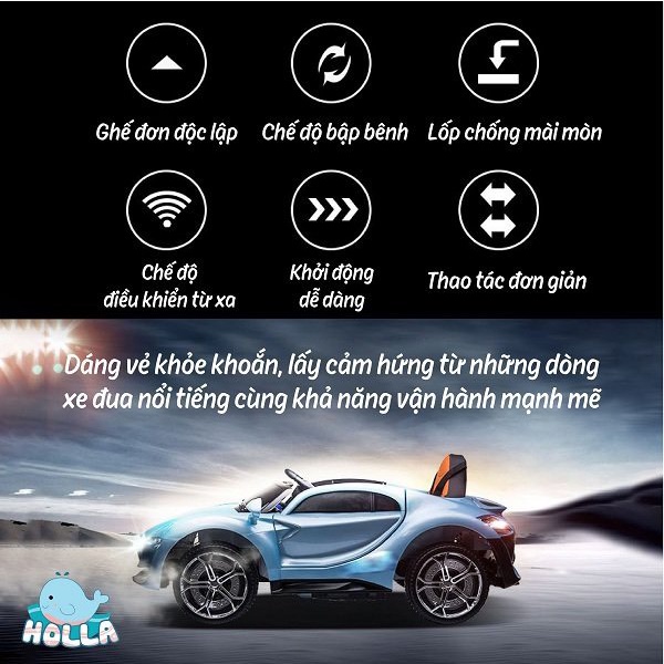 Xe  Ô Tô Điện Trẻ Em Holla HL-10146