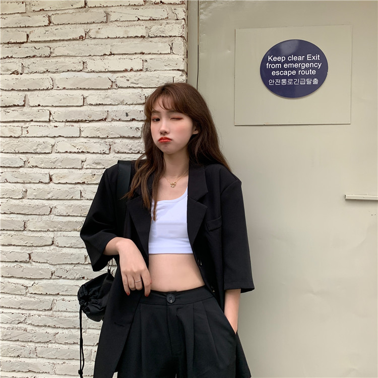 Áo Khoác Blazer Form Rộng Tay Lỡ Thời Trang Thanh Lịch Cho Nữ | BigBuy360 - bigbuy360.vn