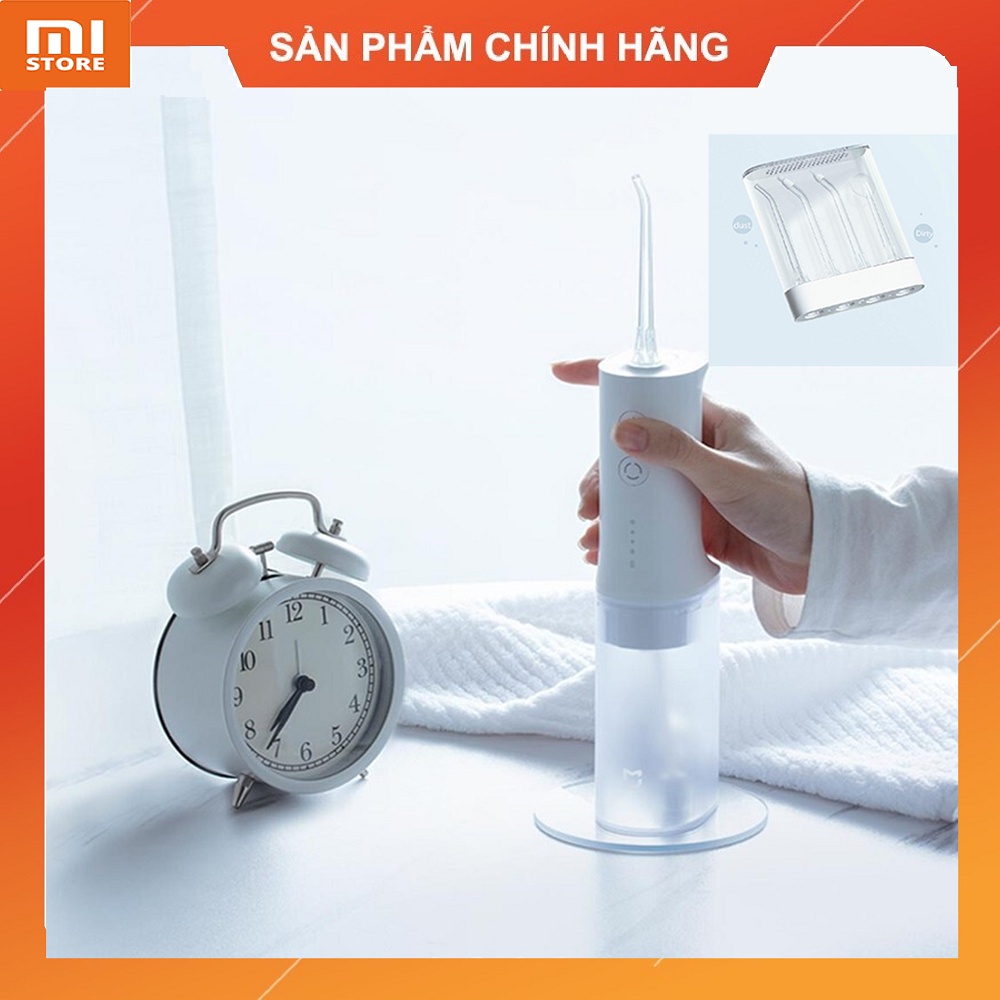 Máy tăm nước Xiaomi Xiaomi Mijia công suất mạnh mẽ, tần số cao kháng nước IPX7 thuận tiện đi du lịch