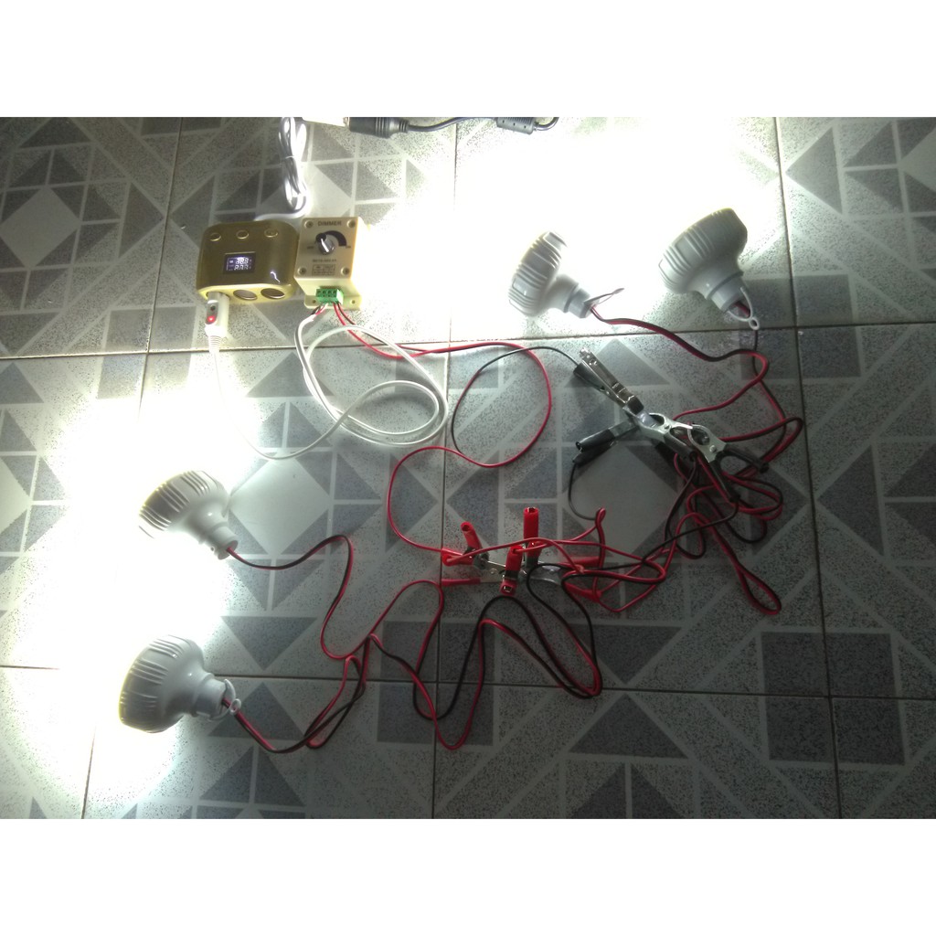 Công tắc vặn điểu chỉnh tăng giảm độ sáng của bóng led