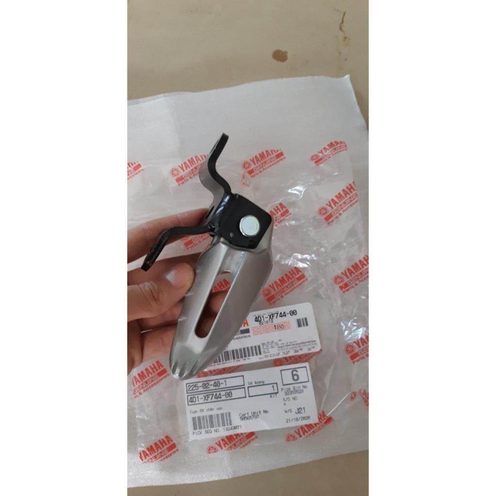 FREEShip  Gác chân sau Mio Classico 2007 - 2012 Yamaha màu đen