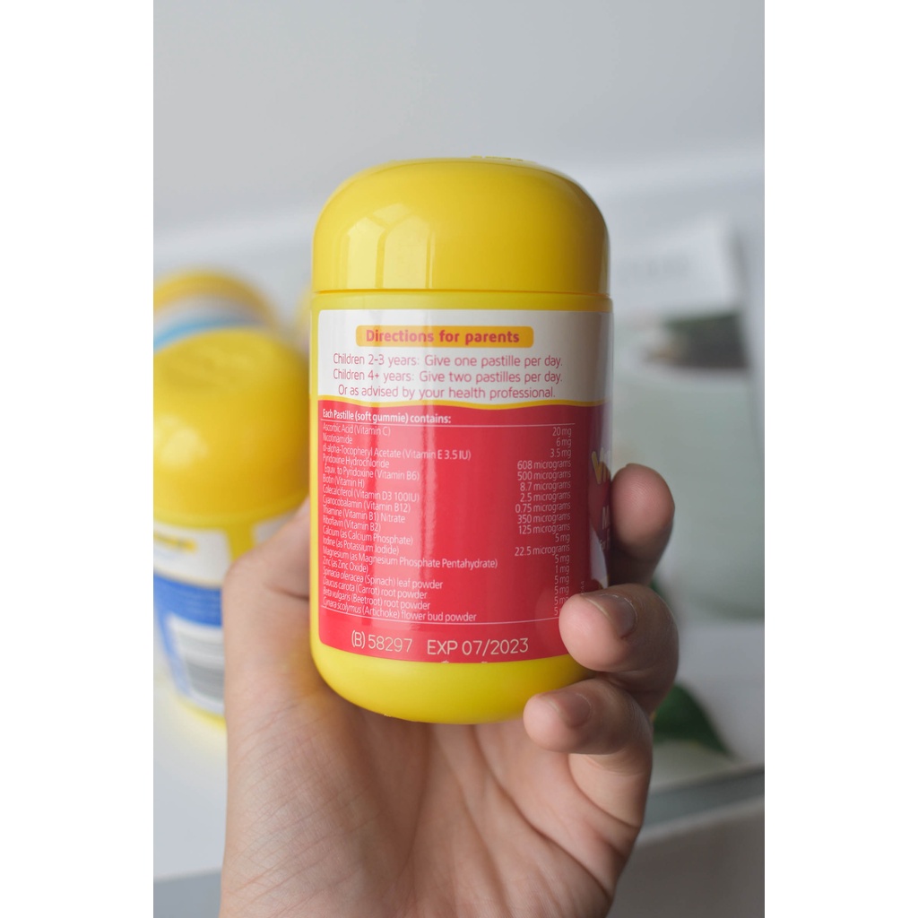 Kẹo dẻo multi vitamin for Fussy Eaters Nature way cho bé