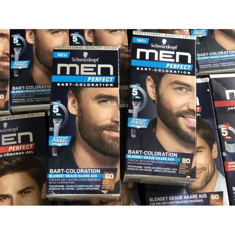 Nhuộm râu Schwarzkopf Men Perfect 🇩🇪