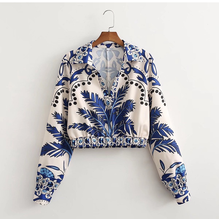 Zara Set Áo Sơ Mi Cổ v Phối Chân Váy Dài Lưng Thun Kiểu Dân Tộc Thời Trang Mùa Hè 22 Món