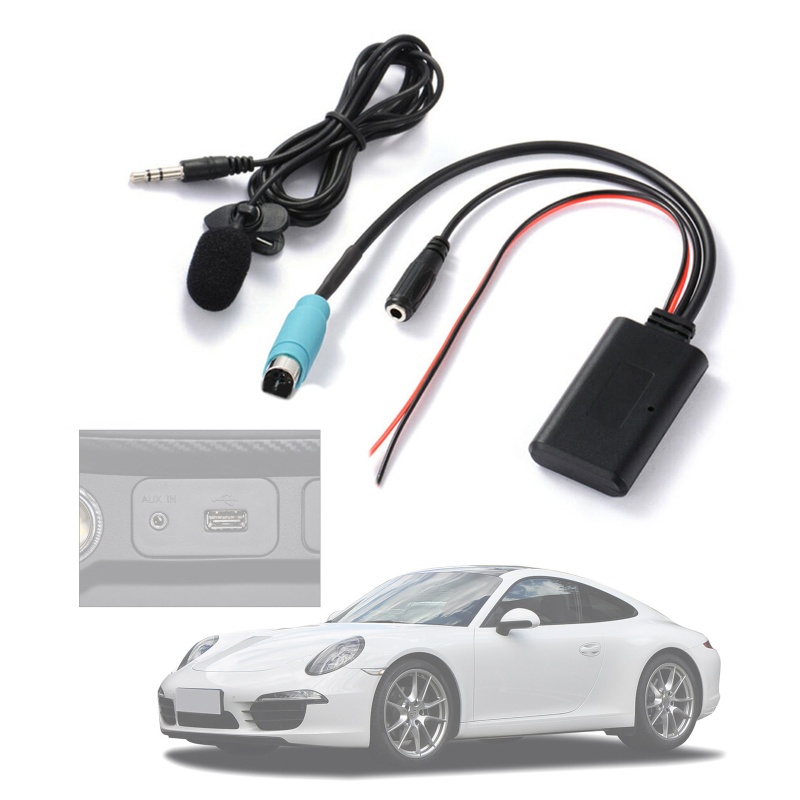 Bộ Chuyển Đổi Âm Thanh Không Dây Bluetooth 5.0 KCE-236B Sang Điện Thoại Thông Minh Cho Xe Hơi