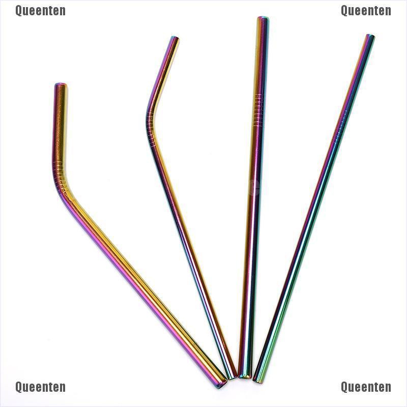 Ống hút kim loại chất liệu thép không gỉ có thể tái sử dụng