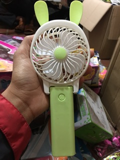 Quạt cầm tay sạc pin mini