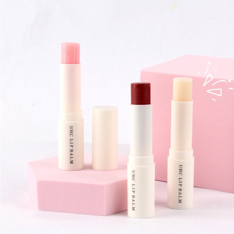 [Hàng mới về] Son dưỡng môi Uhc chứa vitamin e và tinh dầu tự nhiên giúp dưỡng ẩm và phục hồi môi