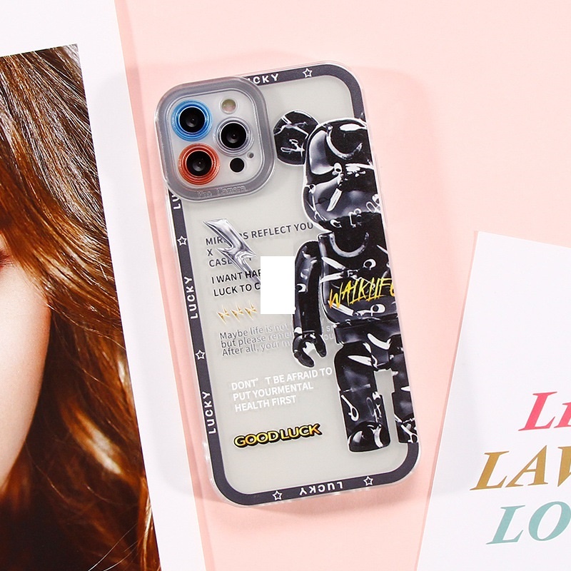 [XẢ HÀNG] Ốp lưng iphone Gấu GOODLUCK  ip 7,8,plus/X,XS/XSMAX/11/11,pro,max/12.pro,max/13.pro,max