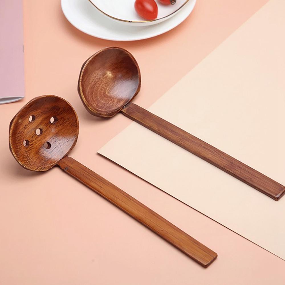 Muỗng Gỗ Nấu Mì Ramen Đa Năng Phong Cách Nhật Bản
