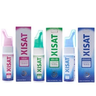 Nước biển sâu Xisat giúp vệ sinh mũi giảm dị ứng mũi 75ml