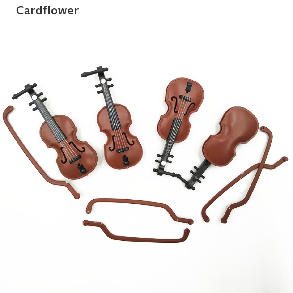 Đàn Violin Mini Tỉ Lệ 1 / 12 Trang Trí Nhà Búp Bê