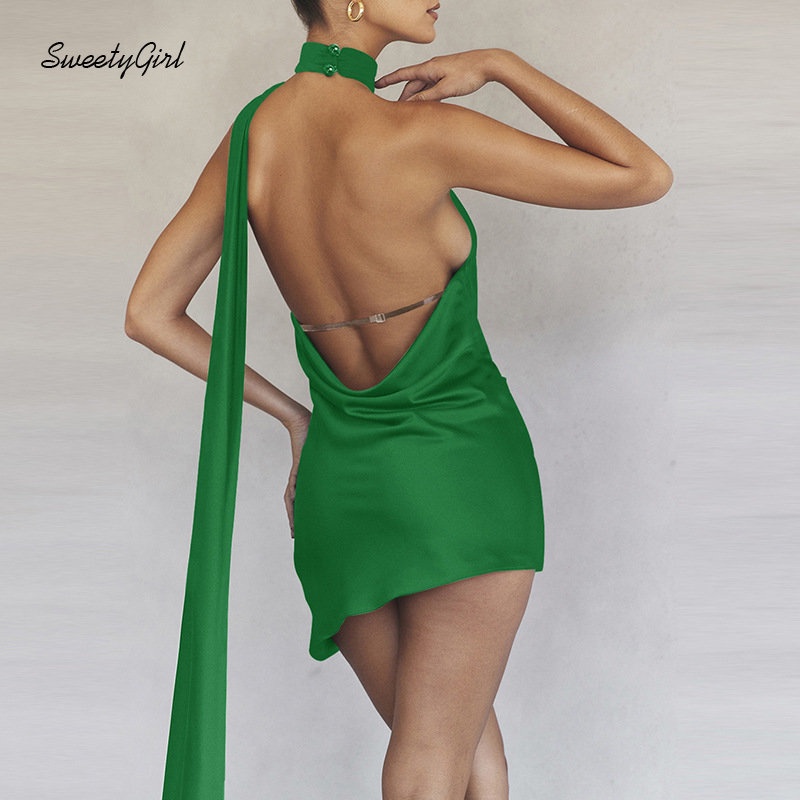 Đầm Mini Hai Dây Dáng Ôm Màu Đen Trơn Thời Trang 2022 Quyến Rũ Cho Nữ