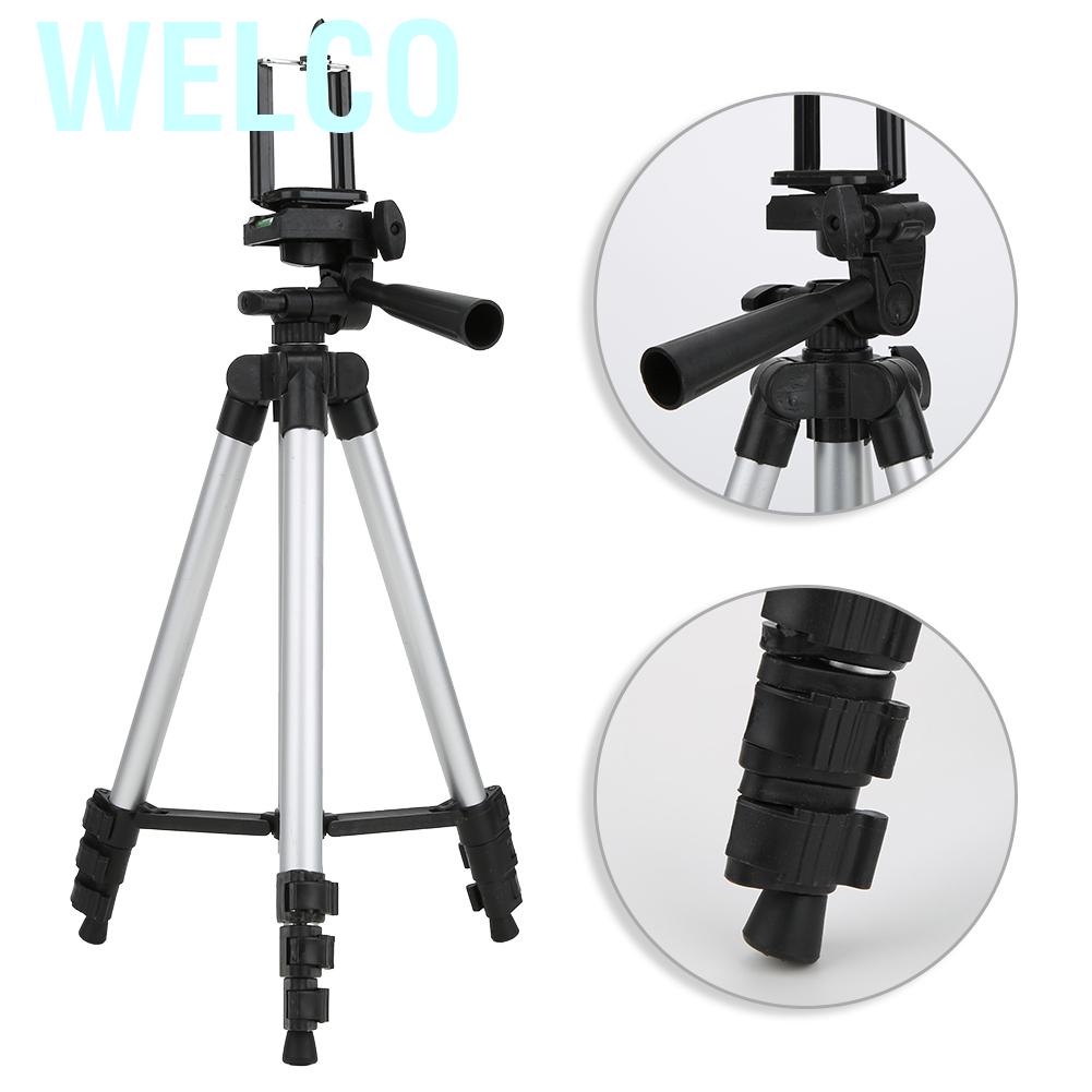 Giá Đỡ Ba Chân Bằng Hợp Kim Nhôm Có Ốc Vít 1 / 4 Inch Di Động Đa Năng Cho Điện Thoại | BigBuy360 - bigbuy360.vn