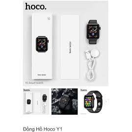 CHÍNH HÃNG  Đồng Hồ Thông Minh HOCO Y1  Kết Nối Bluetooth,Nghe Gọi, Theo Dõi Sức Khỏe, Chống Nước,Bảo Hành 12 Tháng