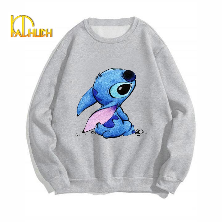 ÁO SWEATER NỮ IN STITCH DỄ THUƠNG (NHIỀU MÀU)