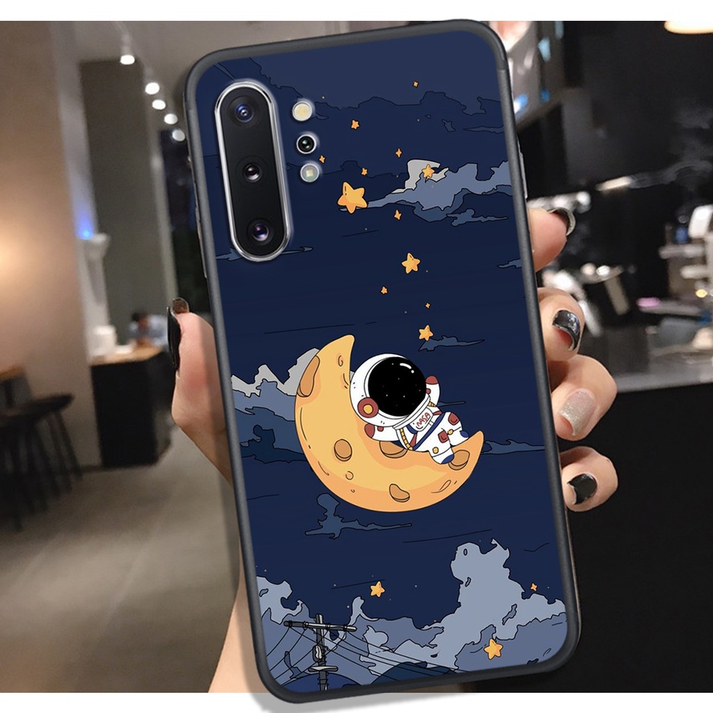 Ốp Lưng SamSung NOTE 10 - Samsung NOTE 10 PLUS , In hình Astronuats Chibi cực đẹp.