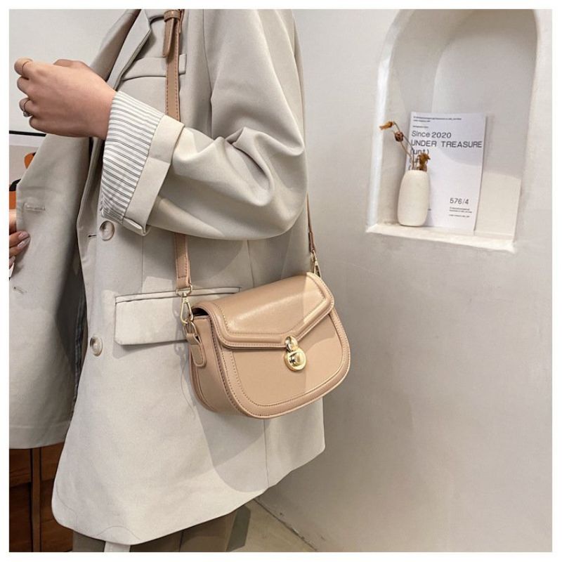 Túi xách nữ đeo chéo Quảng Châu phong cách Vintage nhiều ngăn cao cấp 03T2-8539