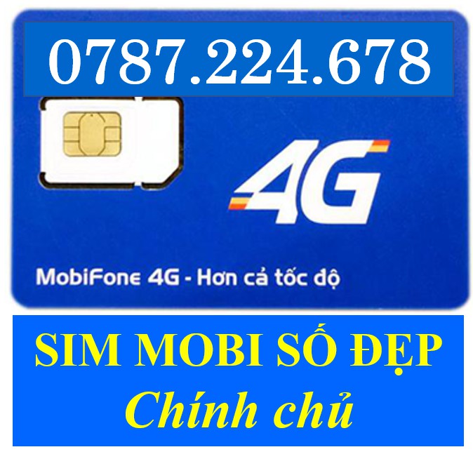 Sim Mobifone Số Đẹp 10 Số Trả Trướ, sim sảnh tiến 456, 567, 678