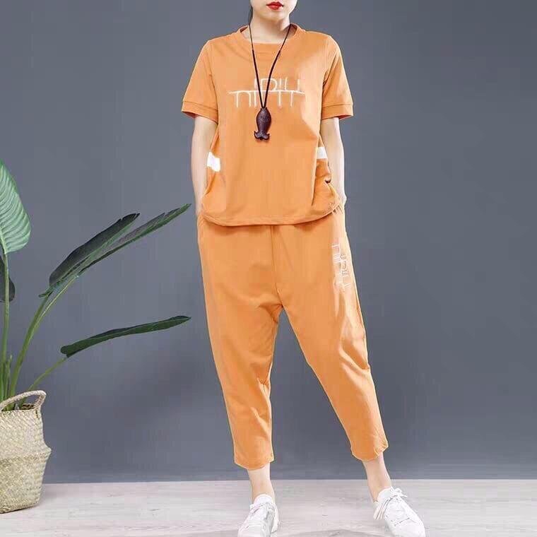 Set bộ nữ quần lửng mặc nhà-LUN3