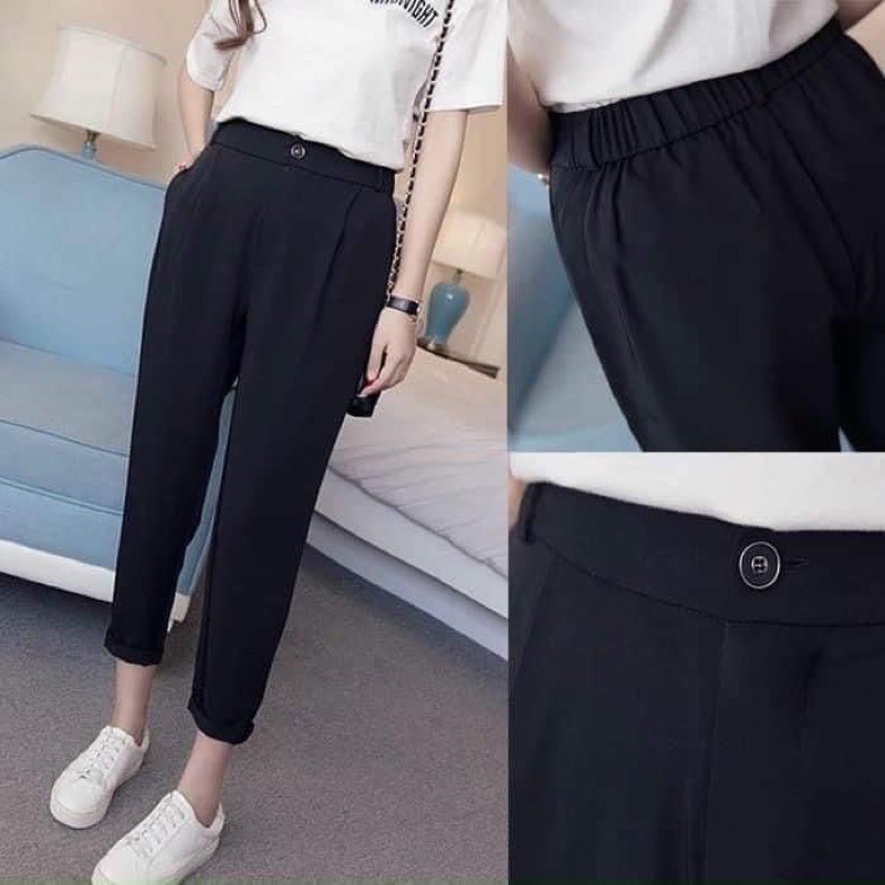 QUẦN BAGGY BIGSIZE 55-92 KÝ FULL 5 SIZE, CHẤT CO DÃN SIÊU MỊN