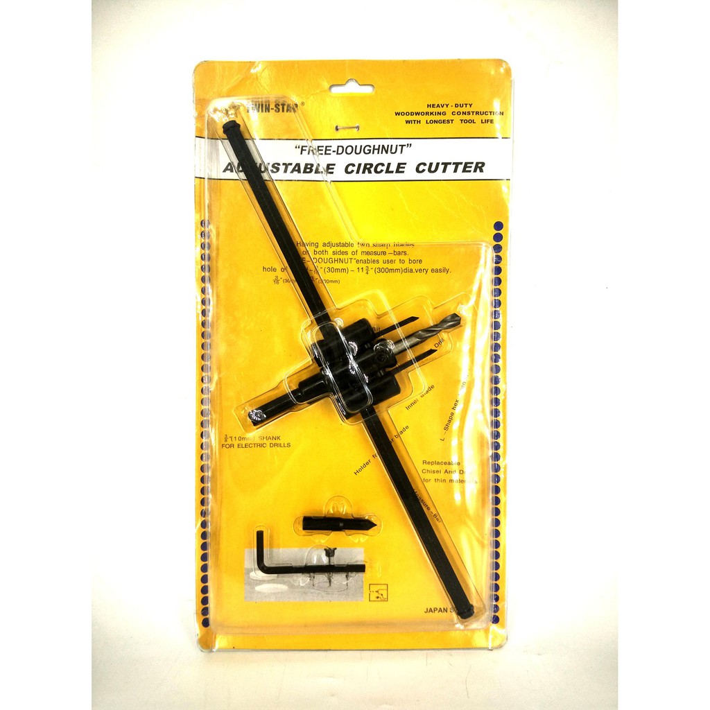 BỘ MŨI KHOÉT LỖ GỖ - THẠCH CAO TRẦN 300MM HÌNH DẠNG MÁY BAY