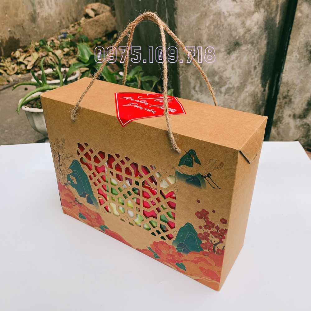 Hộp Quà Tết Cao Cấp Giỏ Quà Tết Sang Trọng 2021 Quà Biếu Sếp Hà Nội QT10 | BigBuy360 - bigbuy360.vn