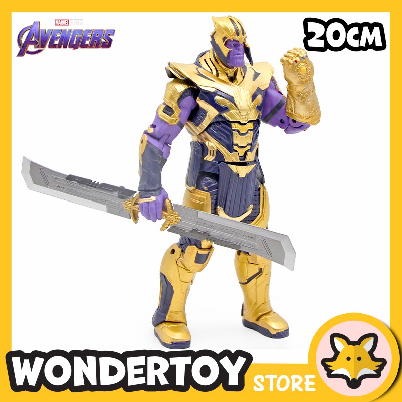 Mô hình ZD Toys Marvel Avengers EndGame Thanos 1/10 Action Figure - Hàng Chính Hãng