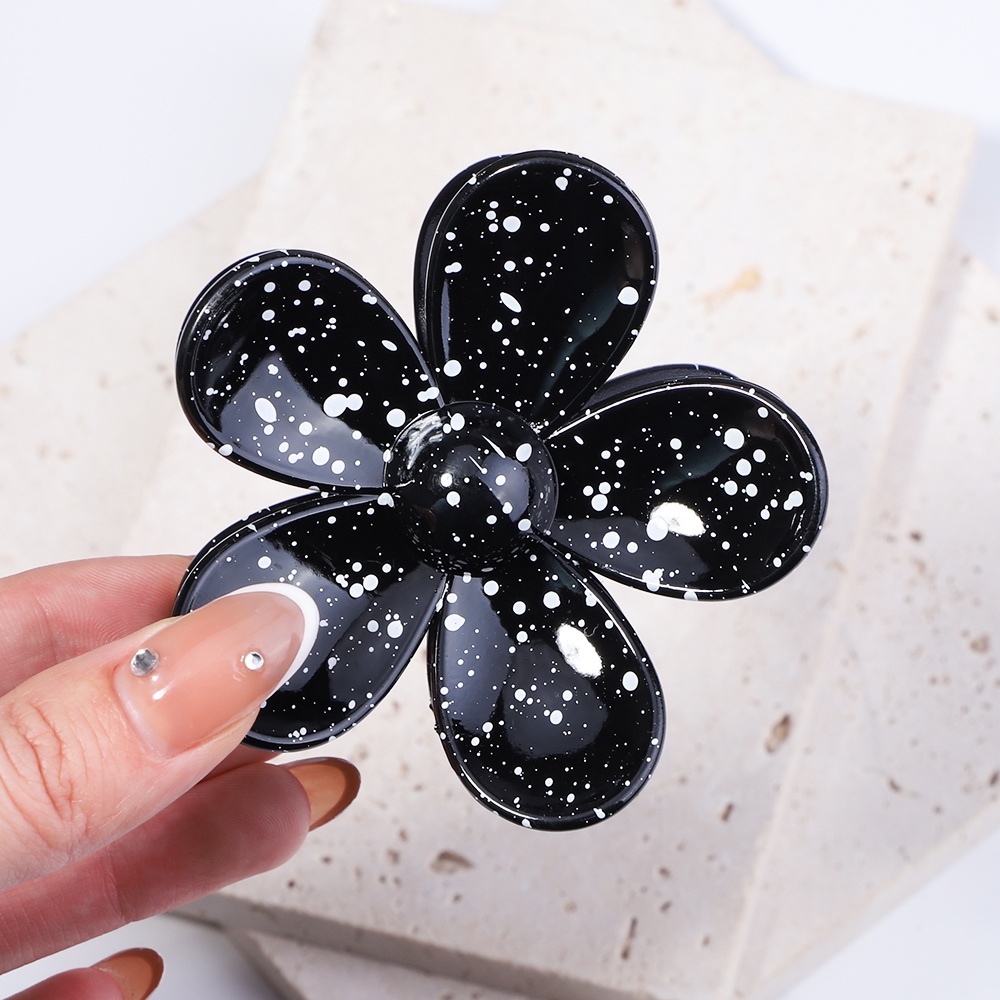 RainBow Bows Kẹp Tóc Nhựa Hình Hoa Màu Kẹo Ngọt Thời Trang Cho Nữ