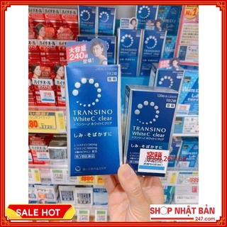 Viên uống trắng da Transino White C Clear